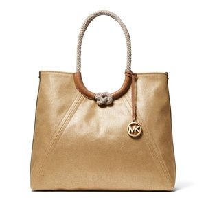Michael Kors Bags - Michael Kors Isla Ring Shoulder Tote Gold Michael Kors Bags - Michael Kors Isla Ring Shoulder Tote Gold